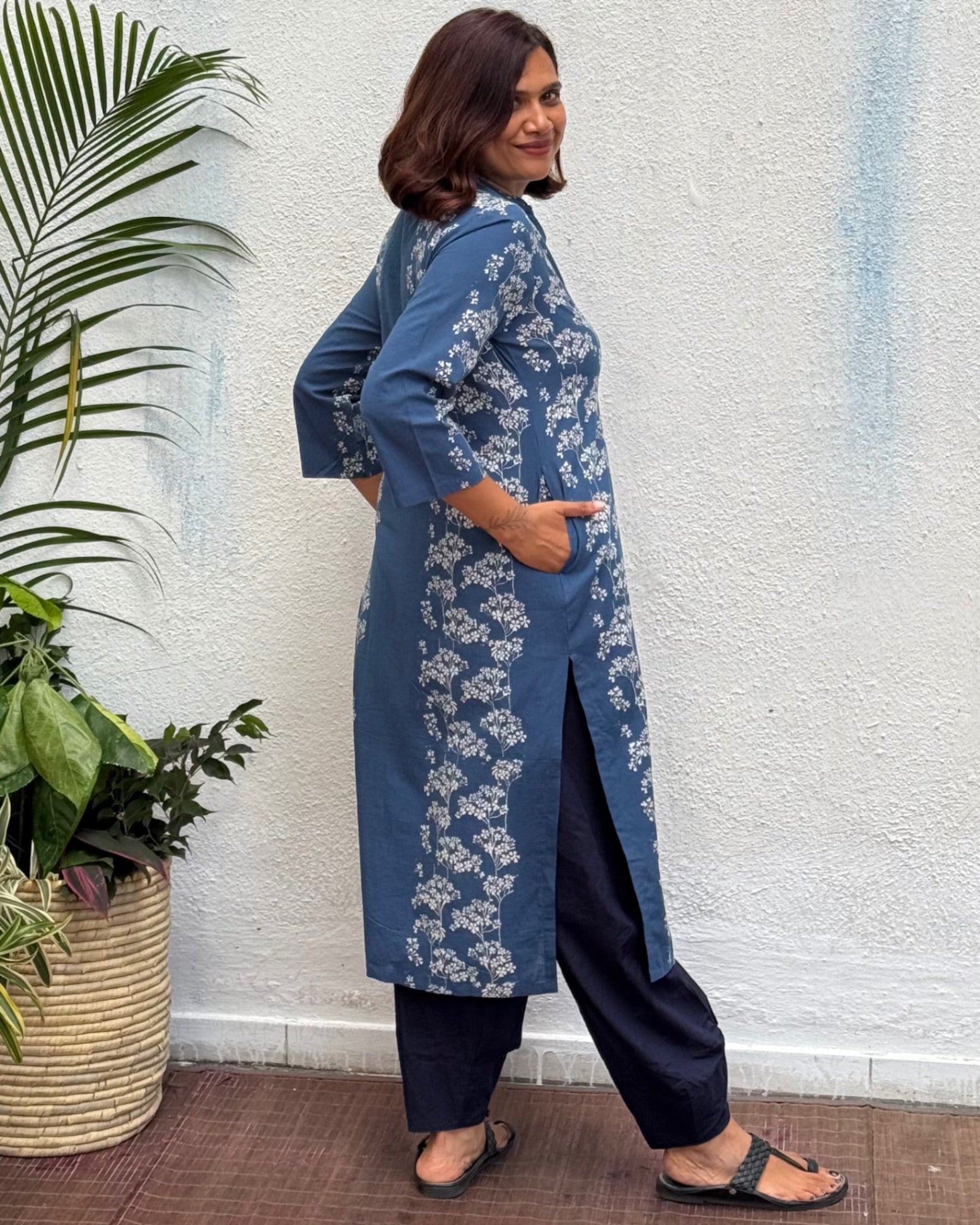 Ashalata Block Printed Cotton Kurti