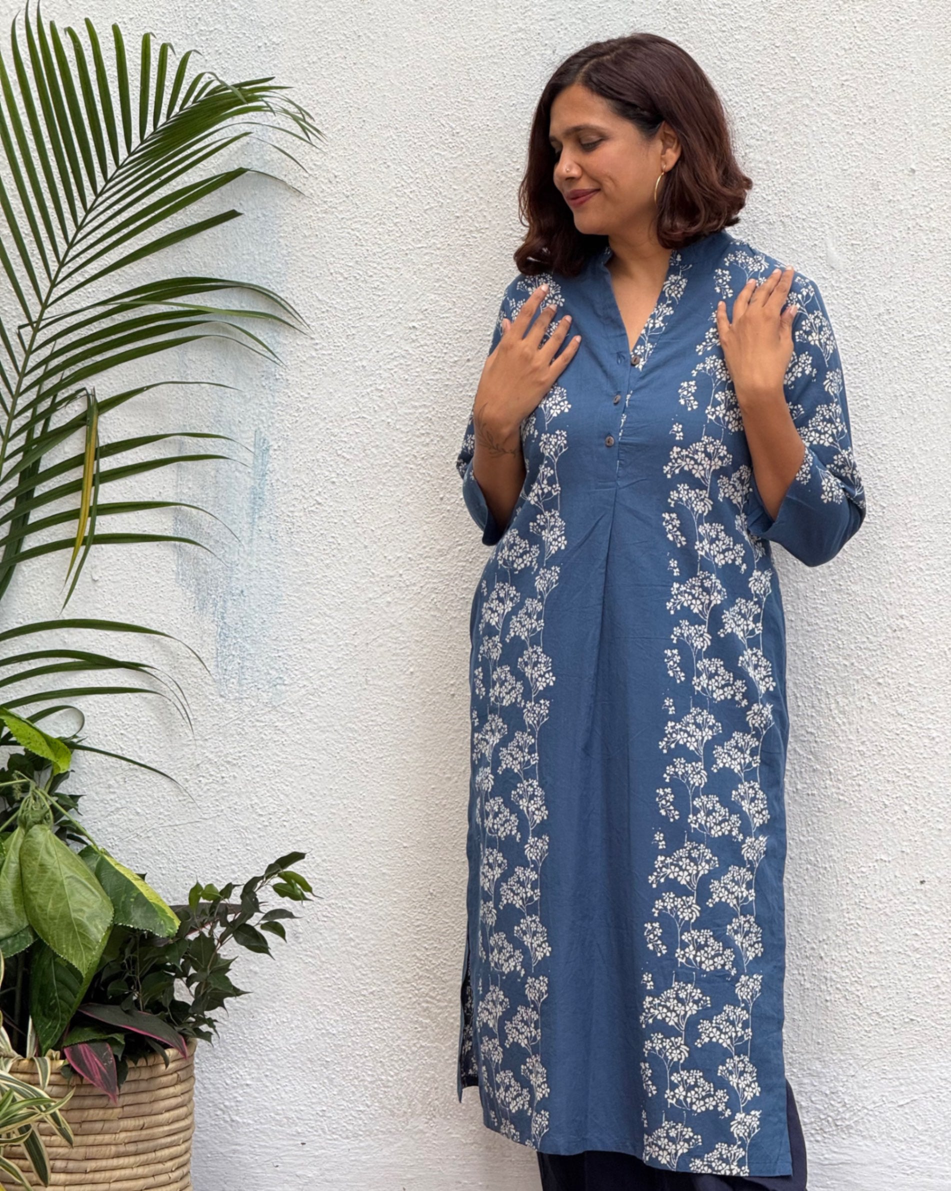 Ashalata Block Printed Cotton Kurti