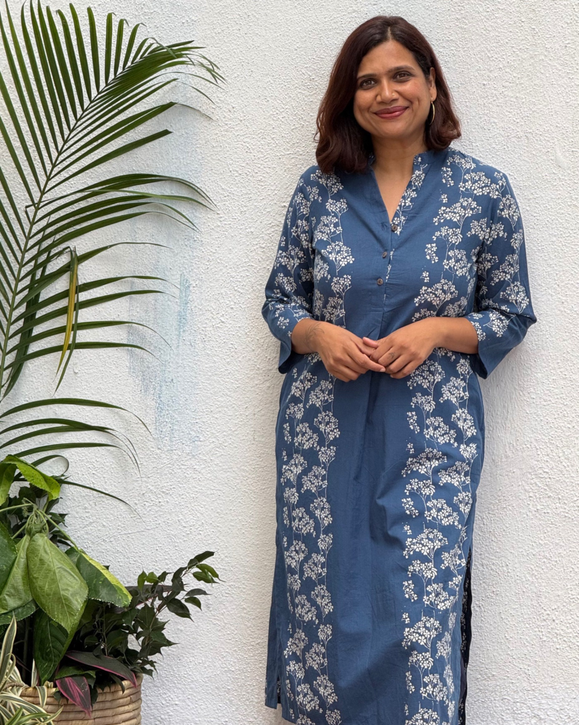 Ashalata Block Printed Cotton Kurti