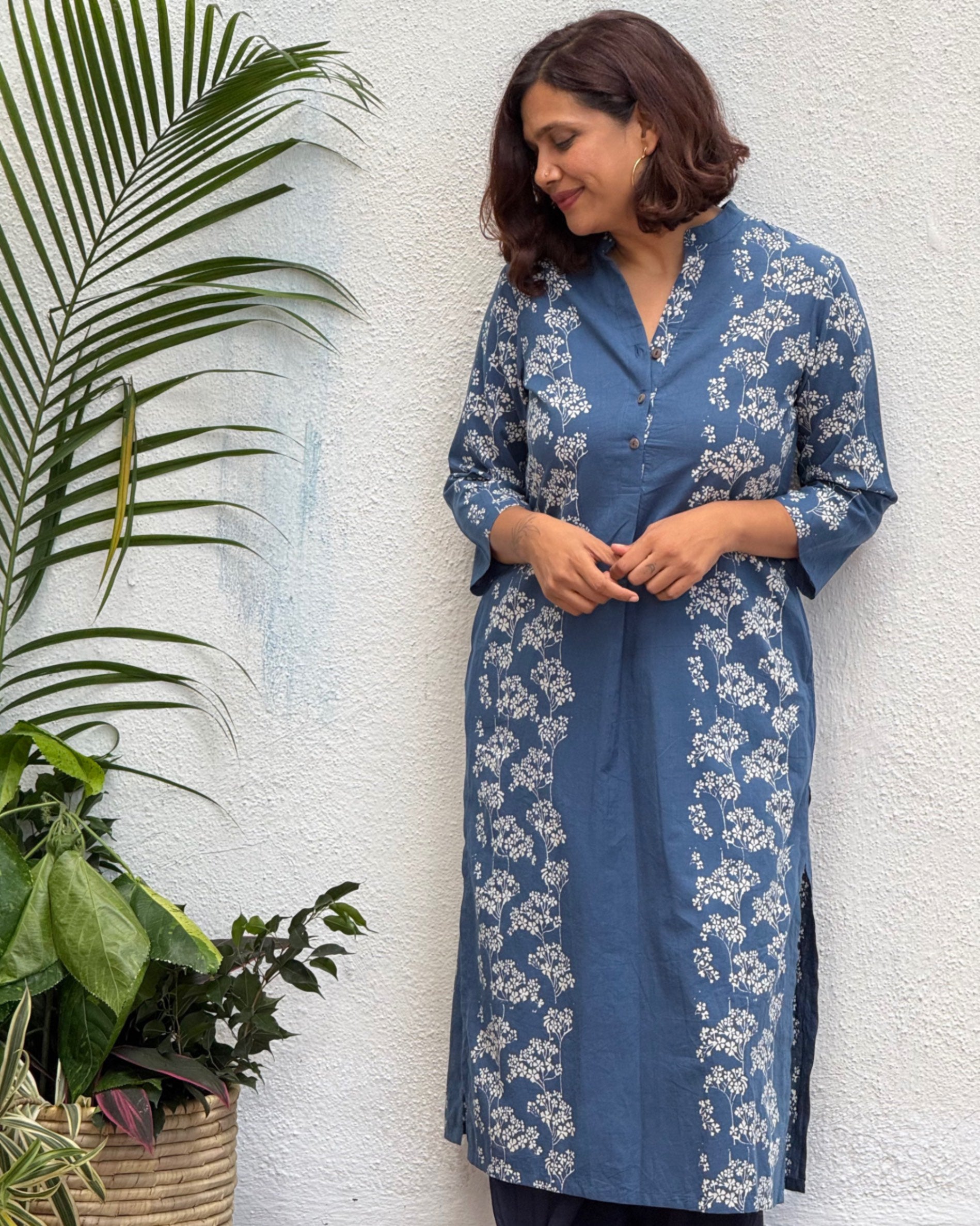 Ashalata Block Printed Cotton Kurti