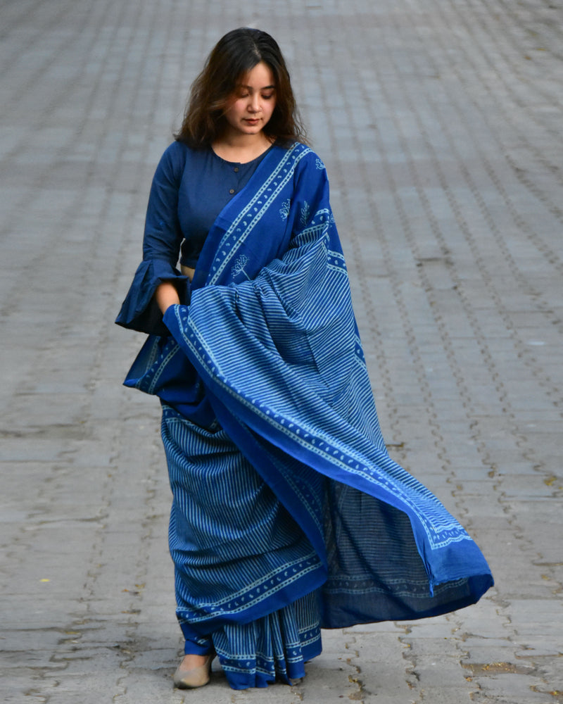 Akash collection saree