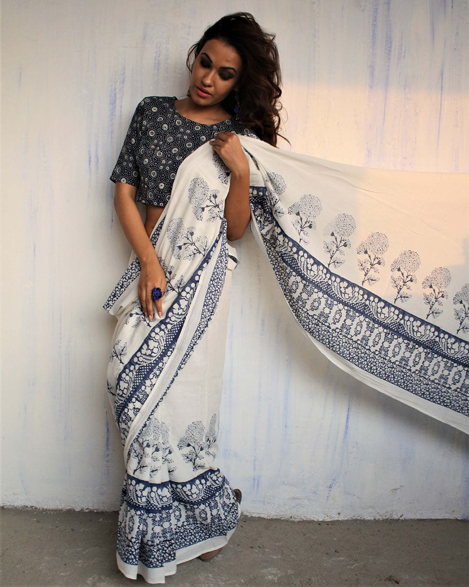 Cotton sarees | Cotton mul mul saree | Cotton saree for women | Chidiyaa