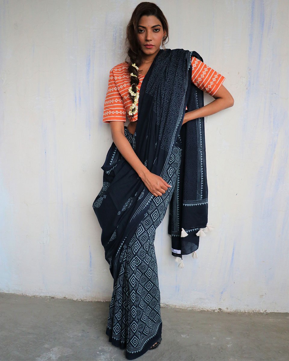 Blouse designs for cotton saree
