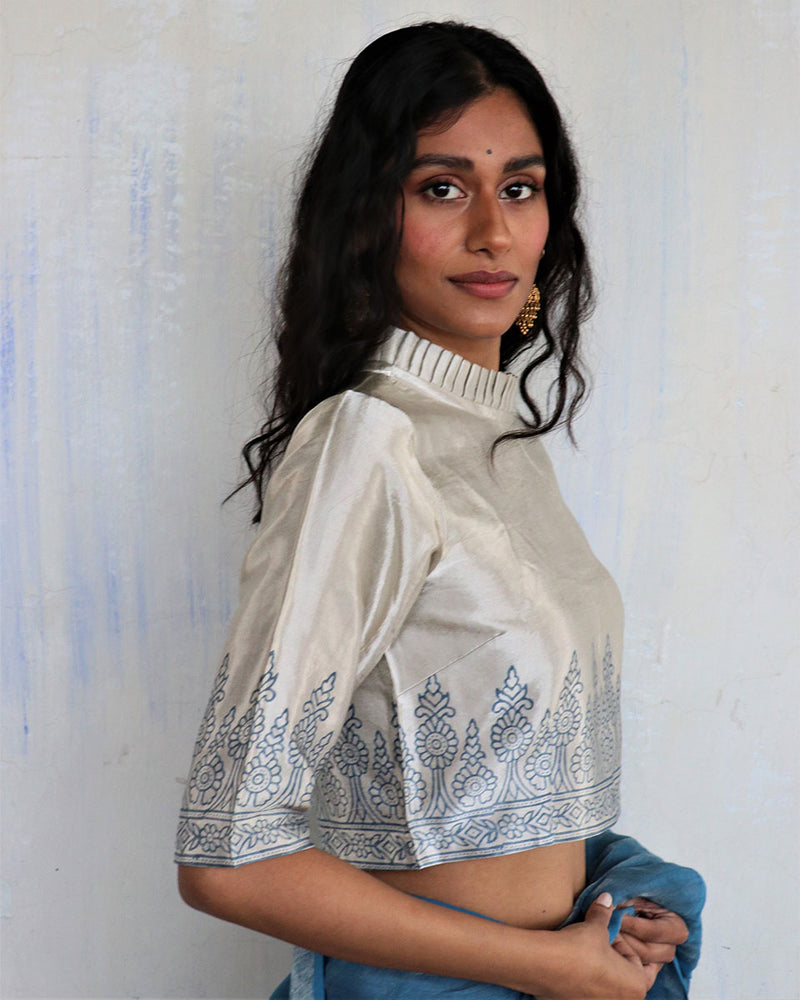 Blouse | Blouses | Silk blouse | Mashru Silk | Chidiyaa