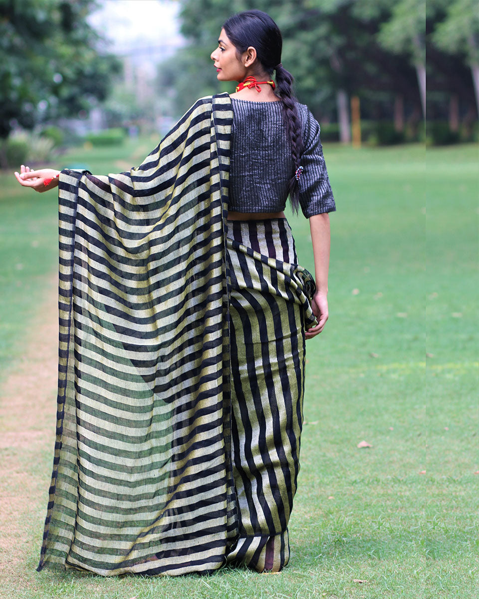 Upavan Pure Handwoven Linen - Bageecha