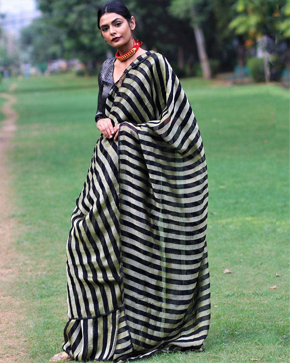 Upavan Pure Handwoven Linen - Bageecha
