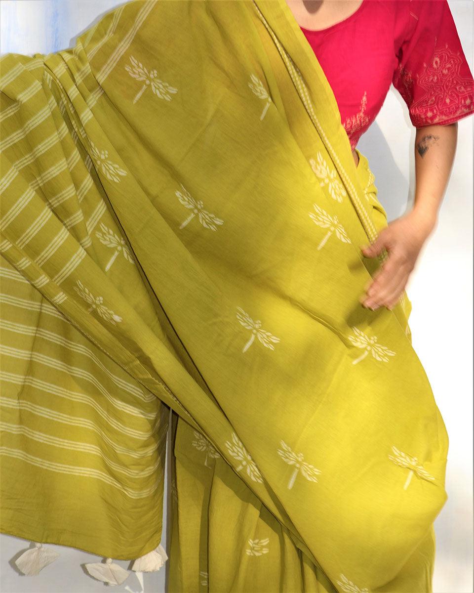 Cotton sarees | Cotton mul mul saree | Cotton saree for women | Chidiyaa