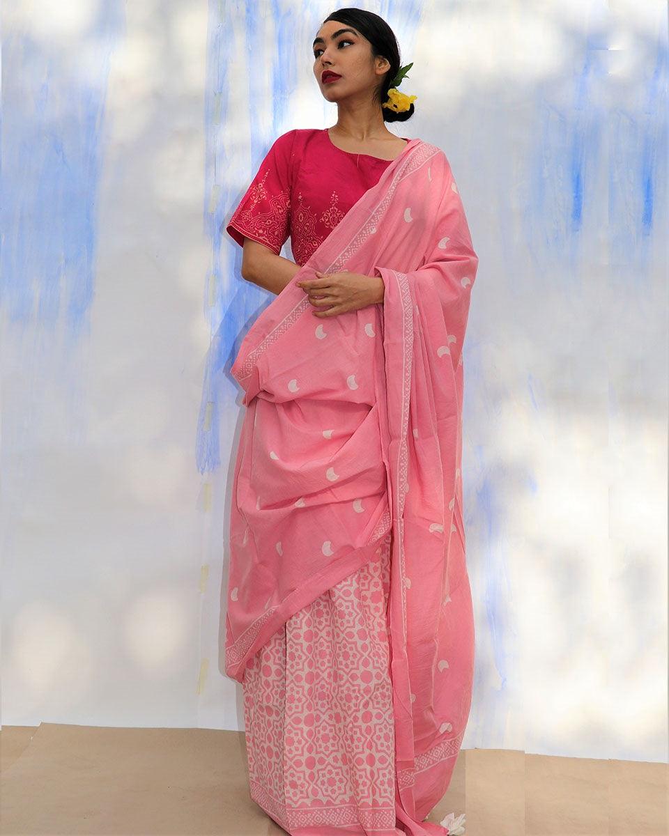 Cotton sarees | mul mul cotton saree | Cotton saree online | Cotton saree | Chidiyaa