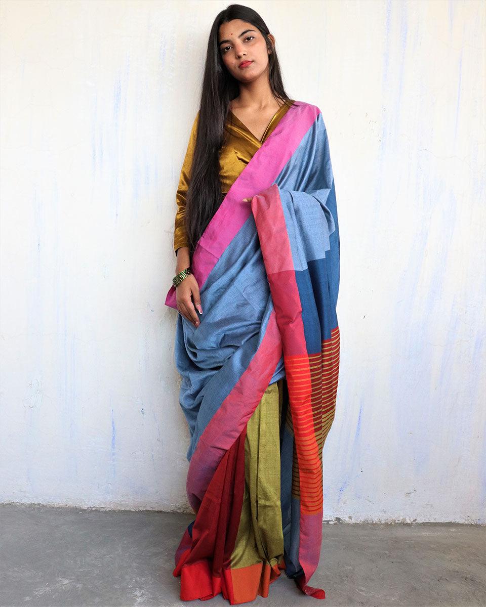 handwoven saree