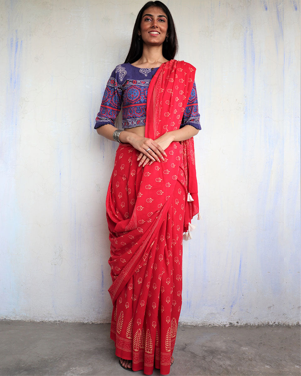 Cotton sarees | Cotton mul mul saree | Cotton saree for women | Chidiyaa