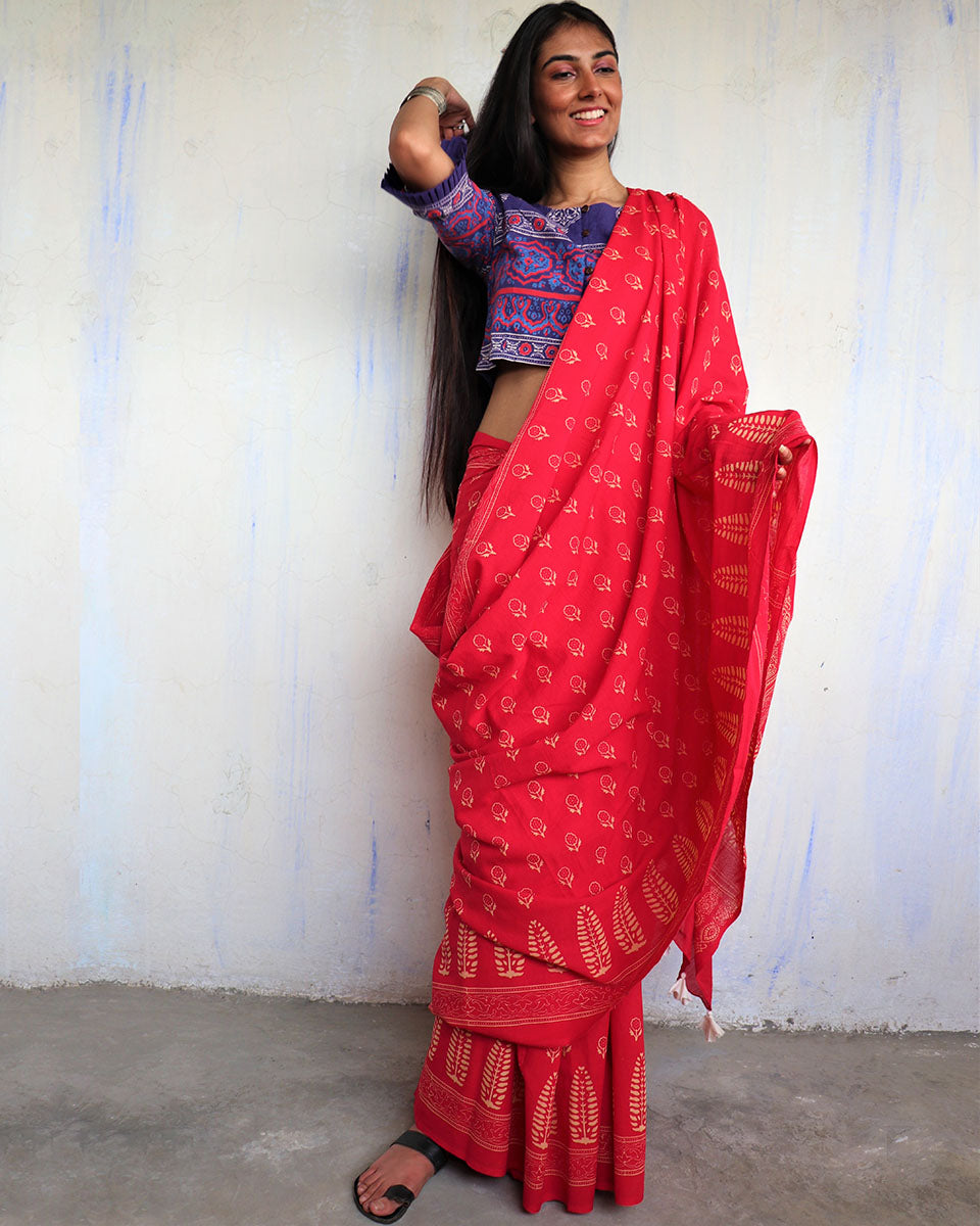 Cotton sarees | Cotton mul mul saree | Cotton saree for women | Chidiyaa