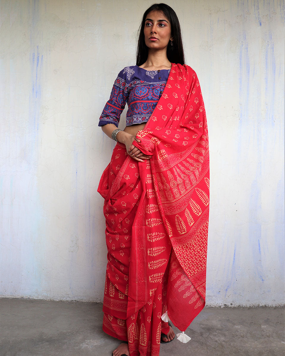 Cotton sarees | Cotton mul mul saree | Cotton saree for women | Chidiyaa
