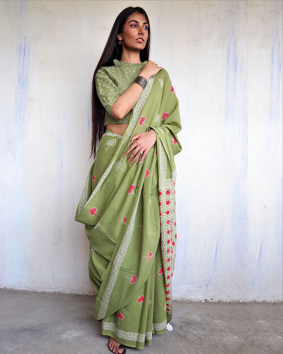 Cotton sarees | Cotton mul mul saree | Cotton saree for women | Chidiyaa