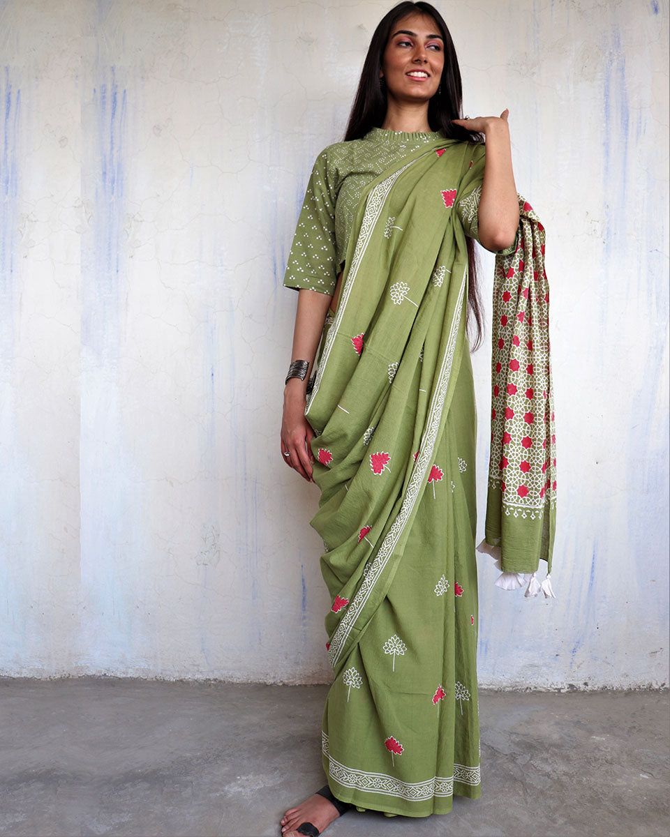 Cotton sarees | Cotton mul mul saree | Cotton saree for women | Chidiyaa