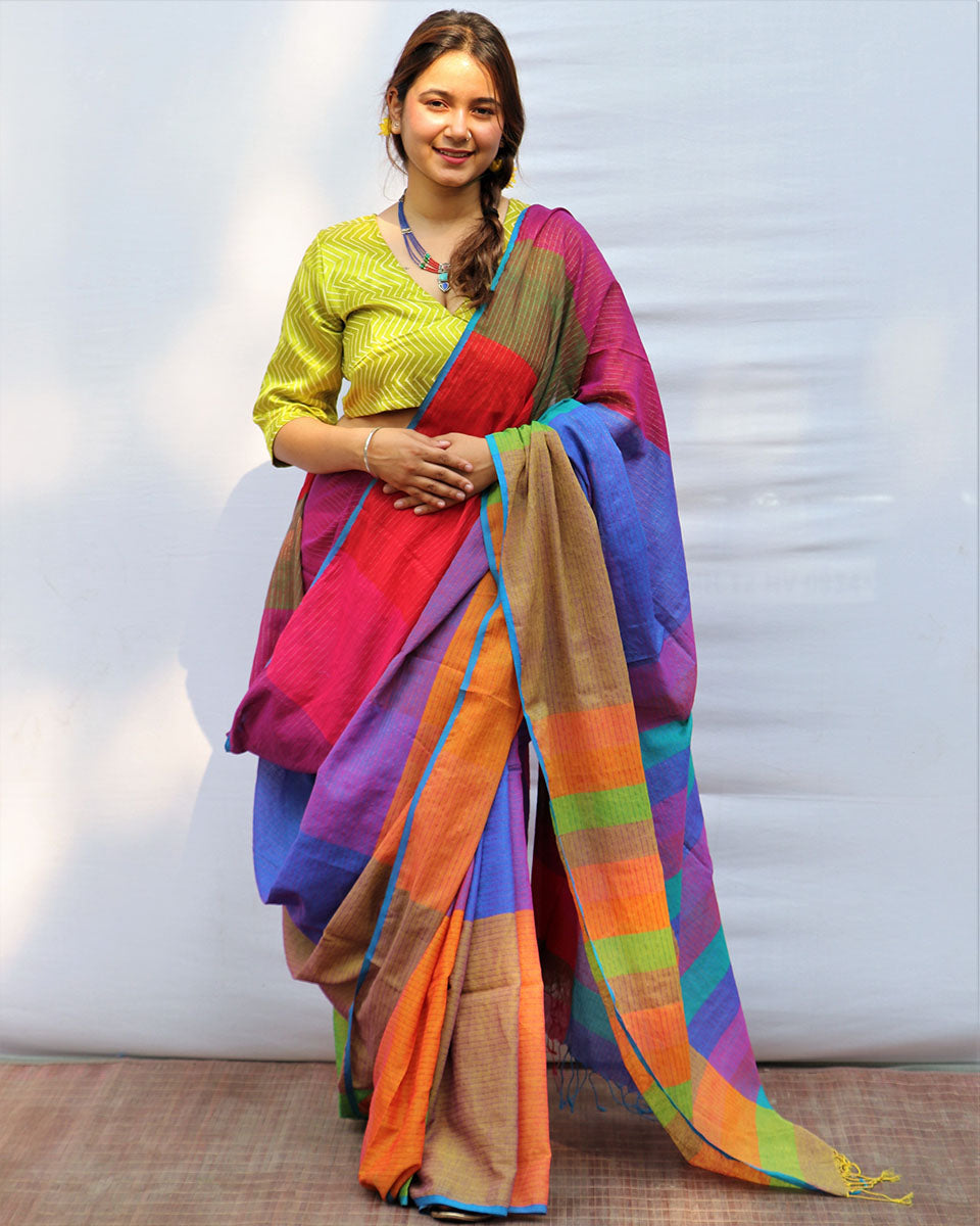 Cotton sarees | Cotton saree for women | Cotton saree online | Cotton saree | Chidiyaa