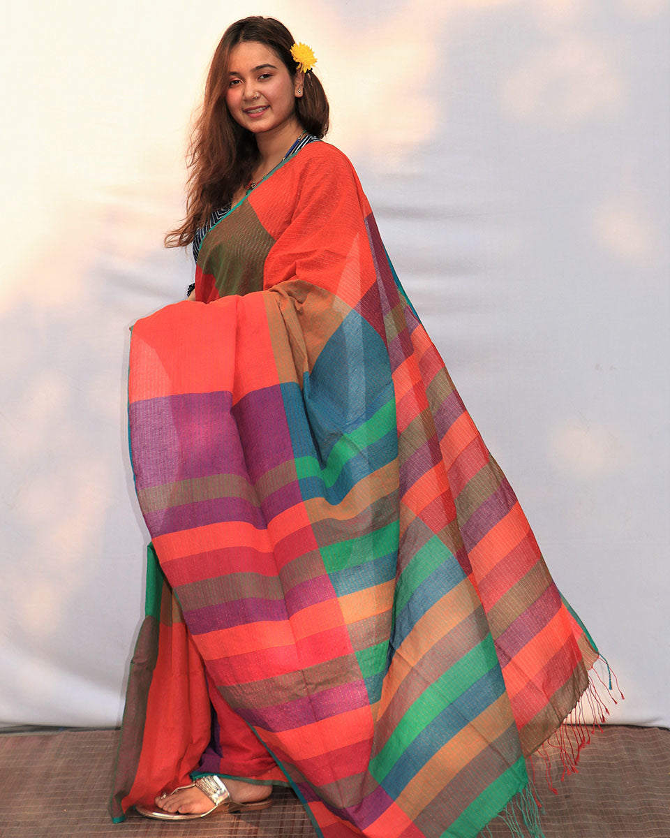 Cotton sarees | Cotton saree for women | Cotton saree online | Cotton saree | Chidiyaa