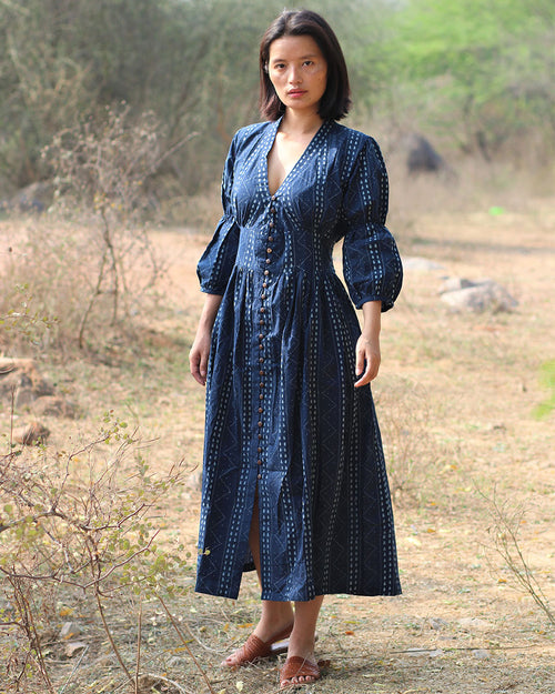 Buy Hand-blockprinted Cotton Dresses | 100+ Cotton dress designs