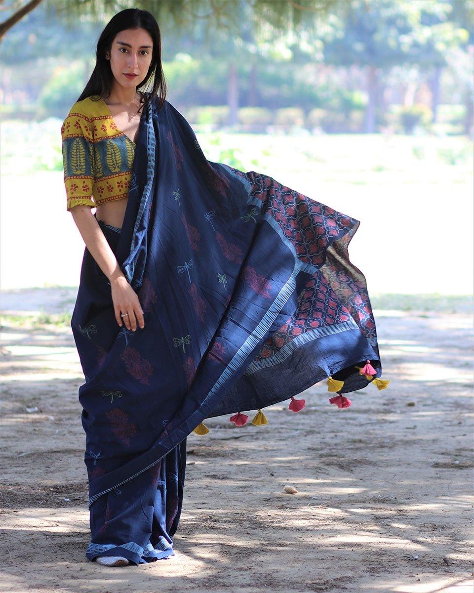 Cotton sarees | Cotton saree for women | Cotton saree online | Cotton saree | Chidiyaa