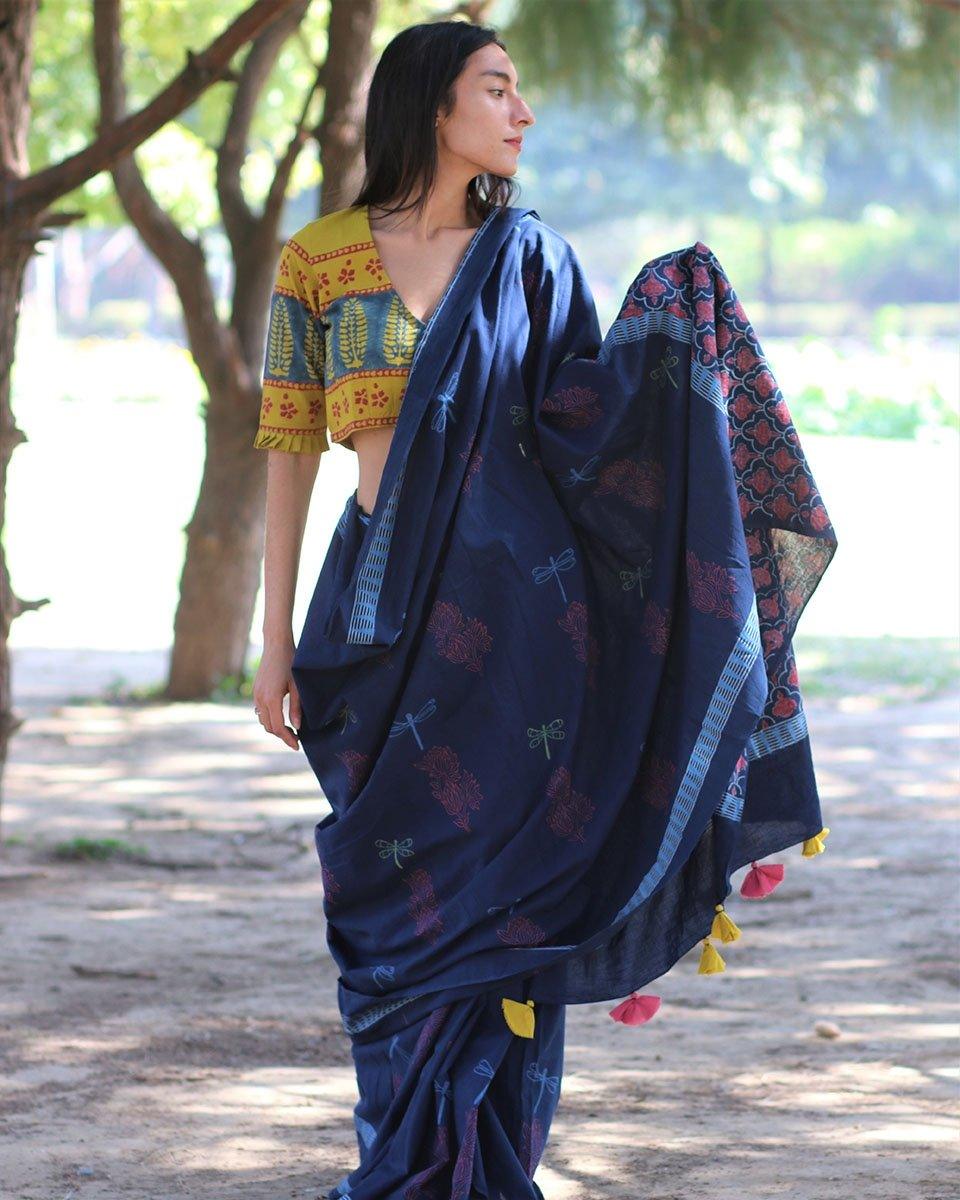 Cotton sarees | Cotton saree for women | Cotton saree online | Cotton saree | Chidiyaa