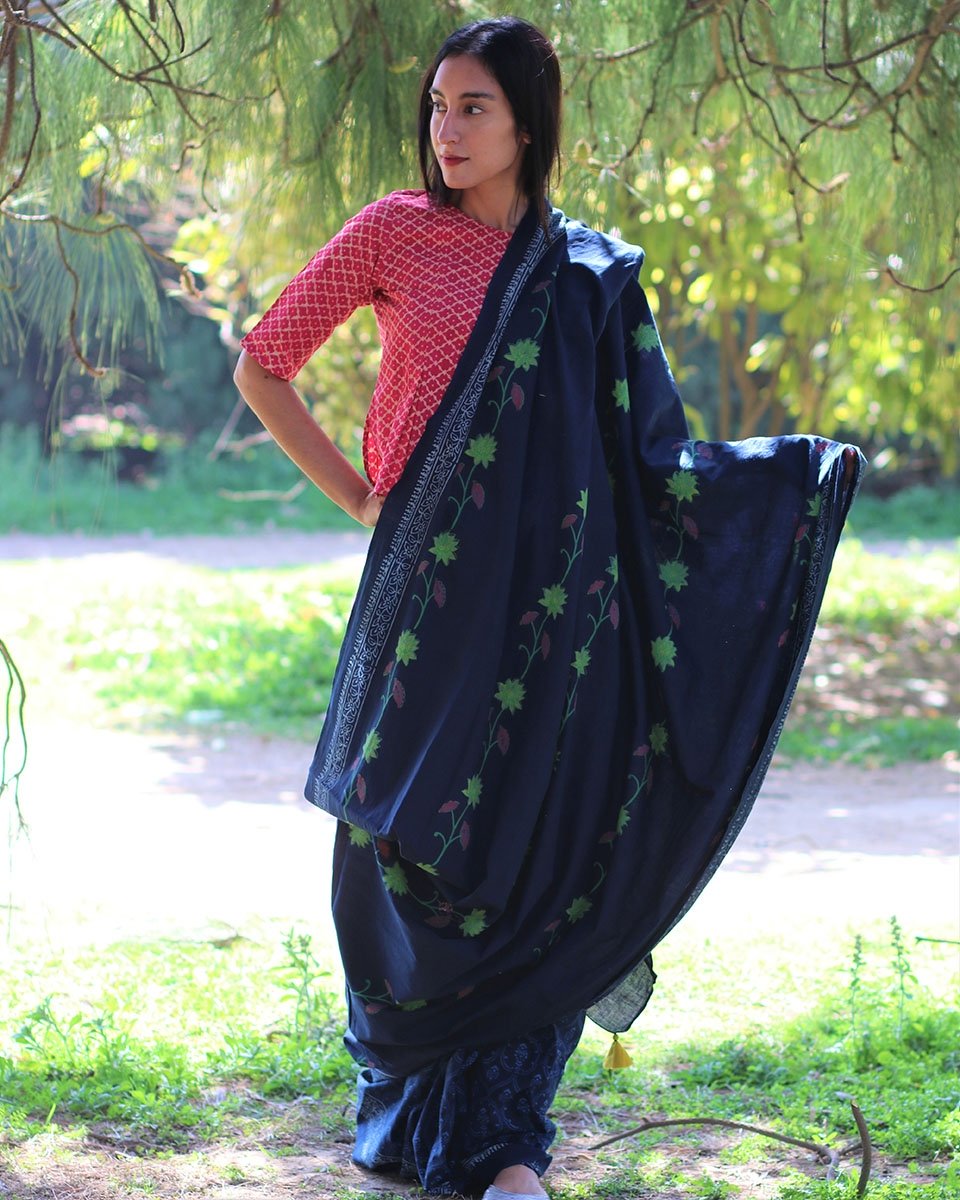 Cotton sarees | mul mul cotton saree | Cotton saree online | Cotton mul mul saree| Chidiyaa